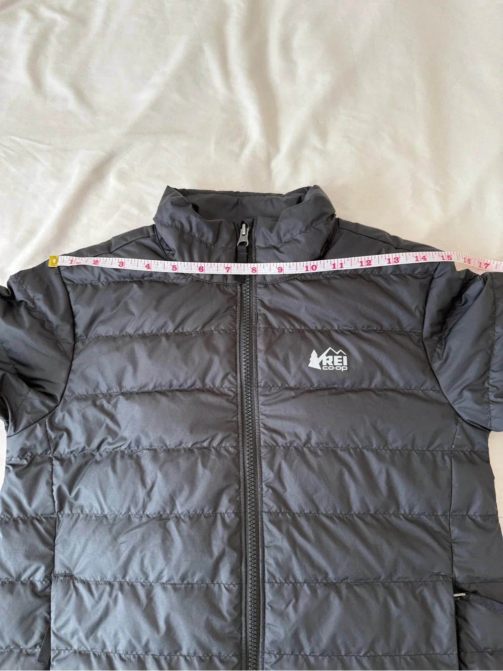 REI Kids Black Down Puffer Jacket  Packable Medium